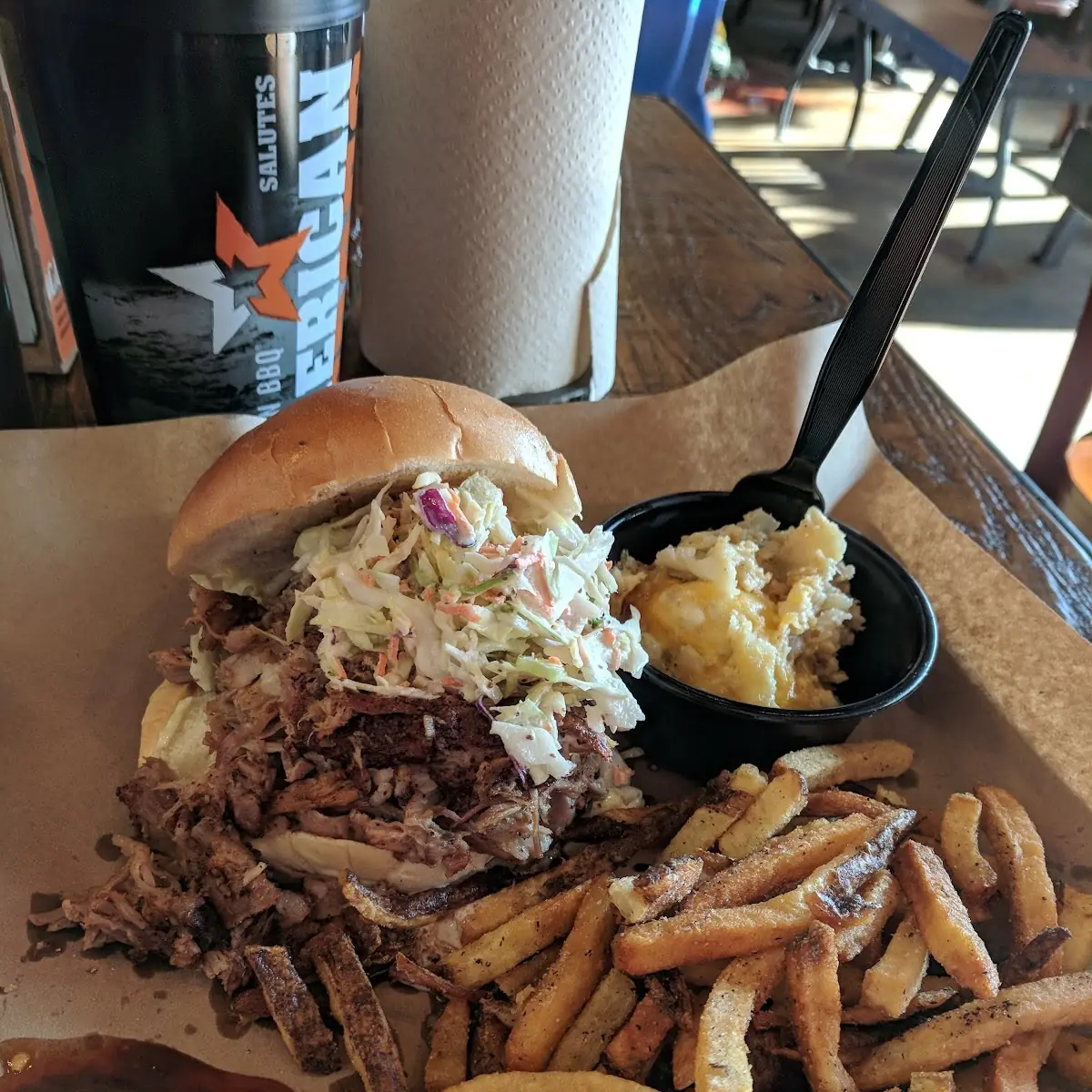 Pulled Pork Sandwich Platter