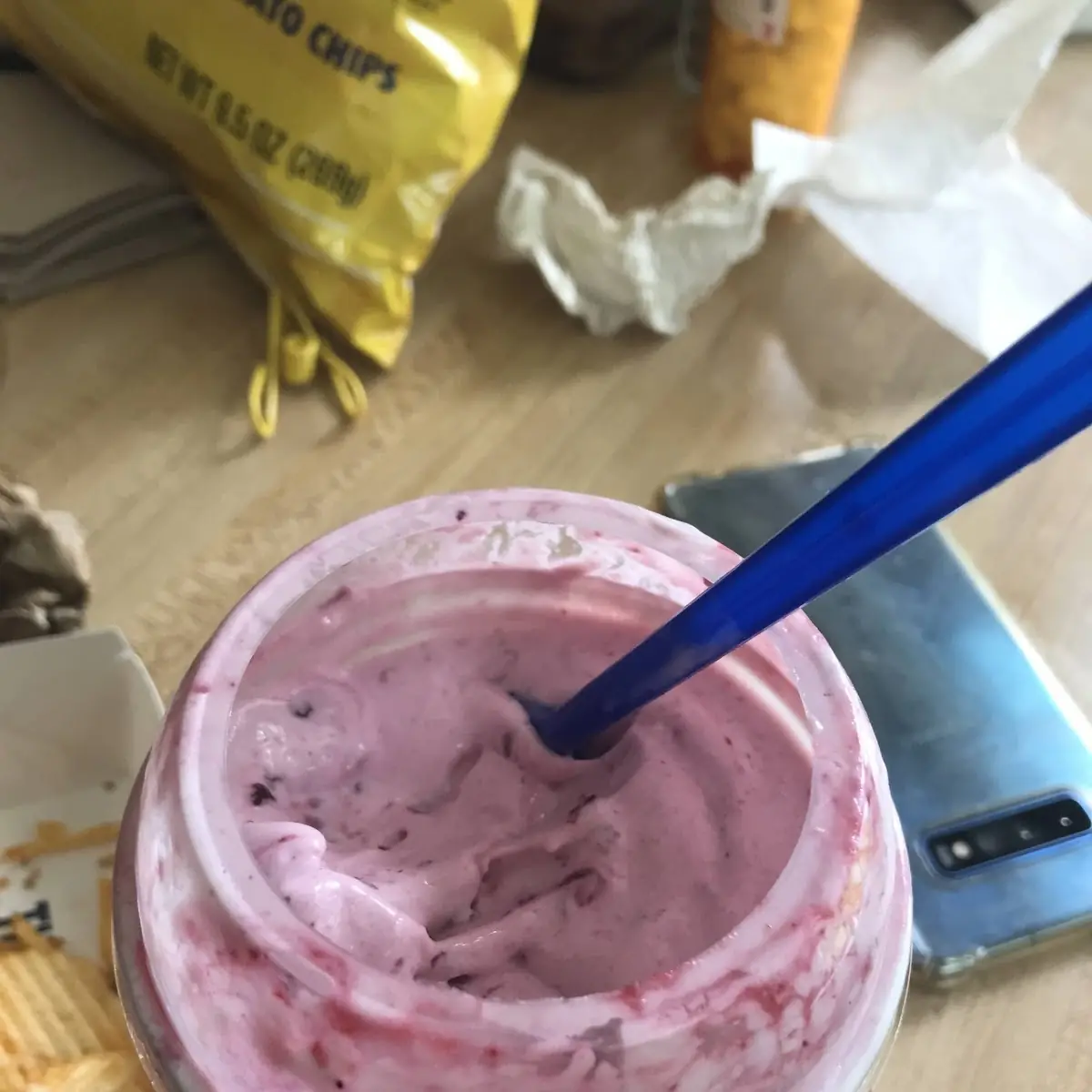 Raspberry Cheesecake Concrete Mixer