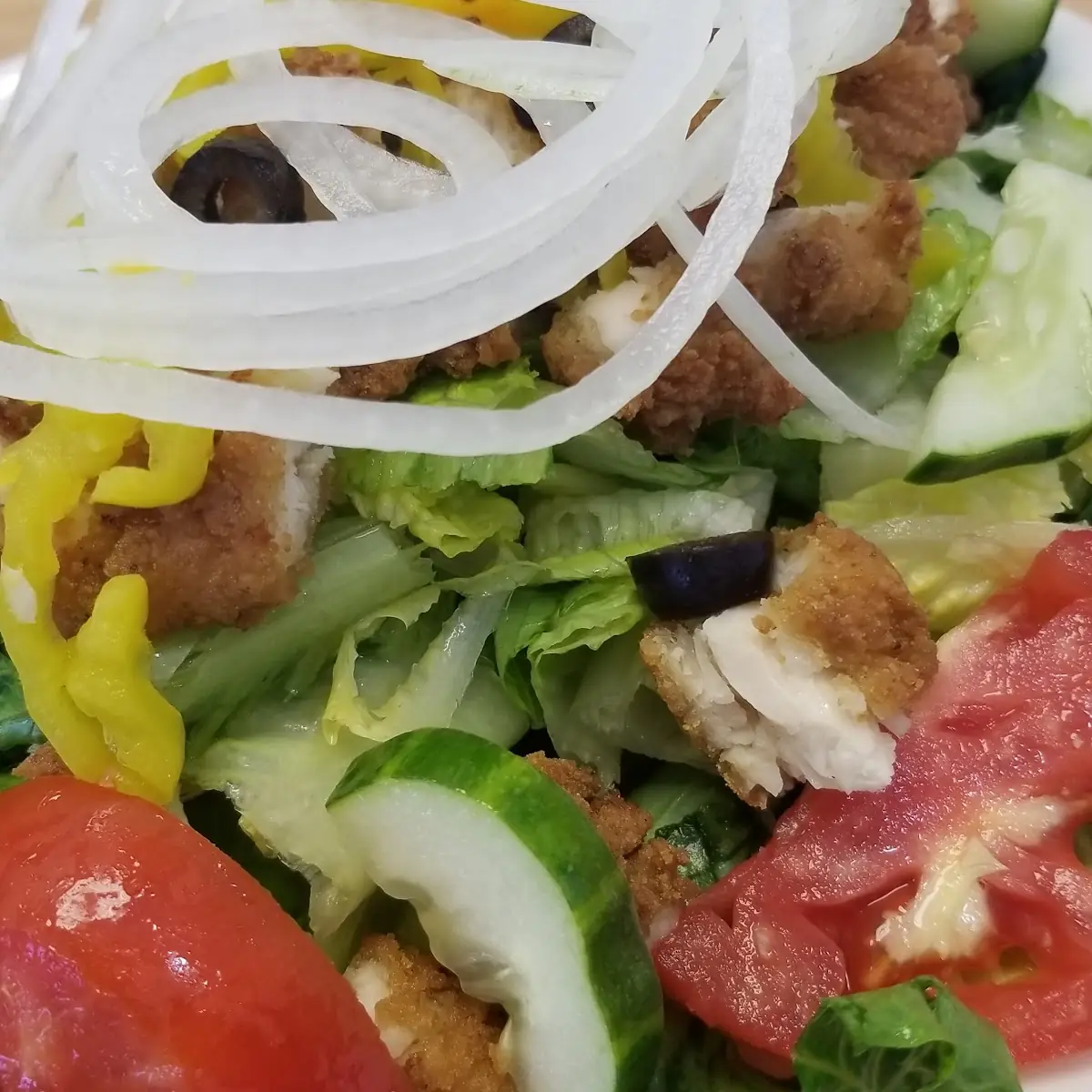 Crispy Chicken Salad Large
