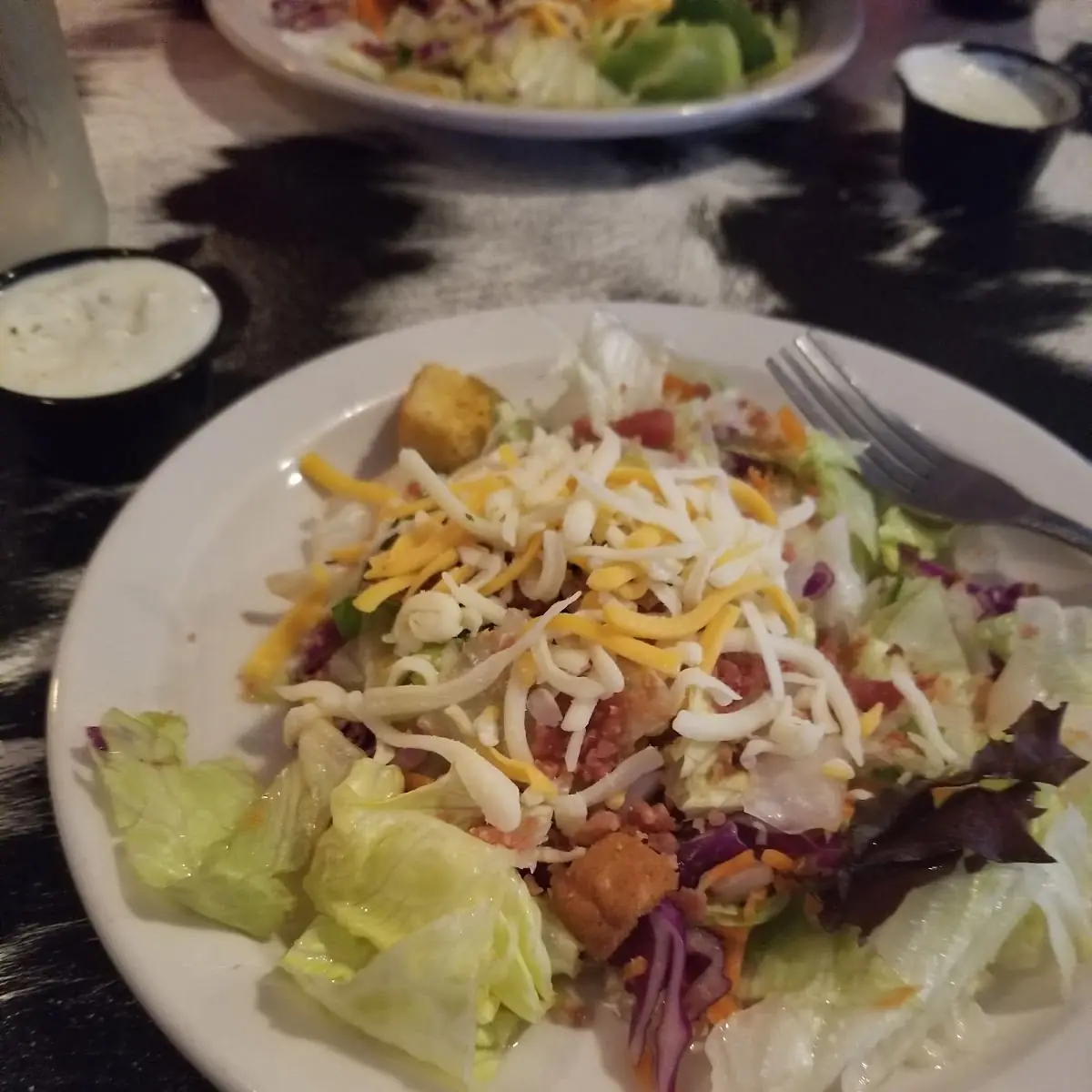 Side Salad with 2 Person Steak Order