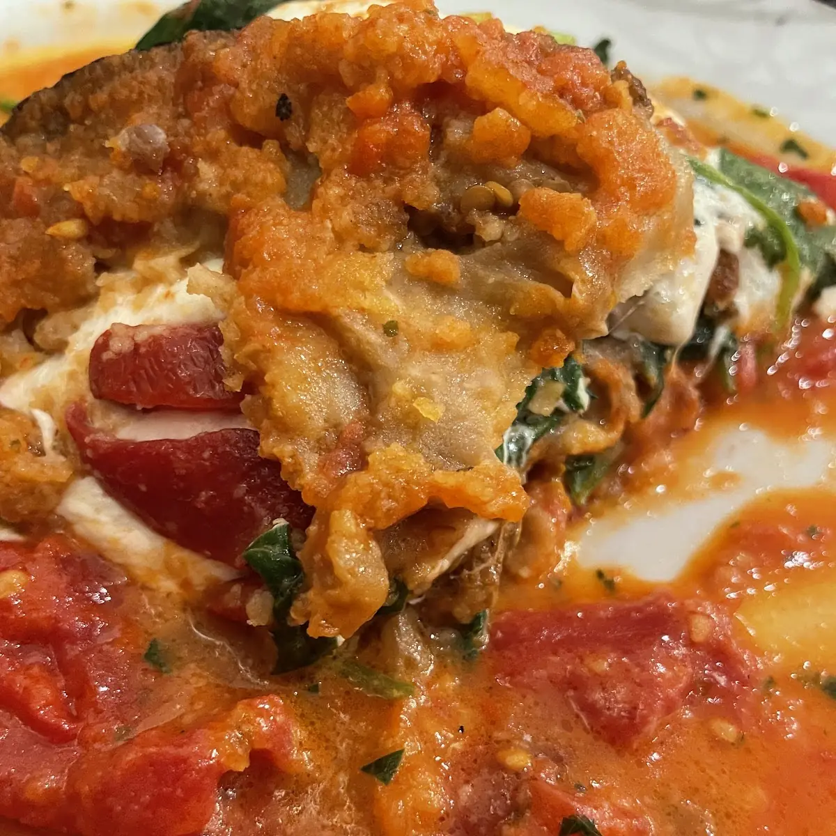 Eggplant Parm Stack