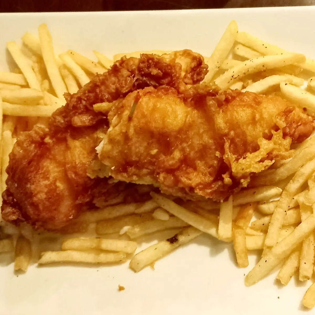 Beer - Battered Fish & Chips