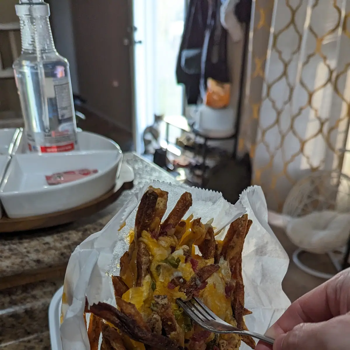 Loaded Cheese Fries No Bacon