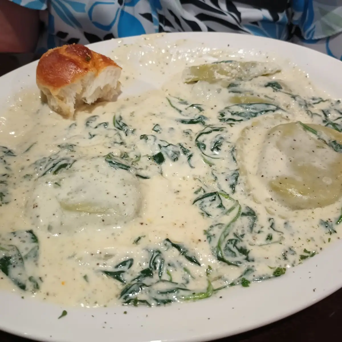 Spinach Ravioli