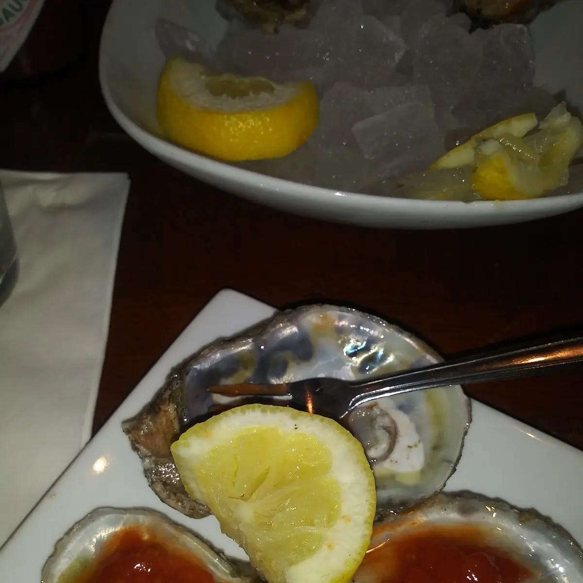 Fresh Oysters on Half Shell