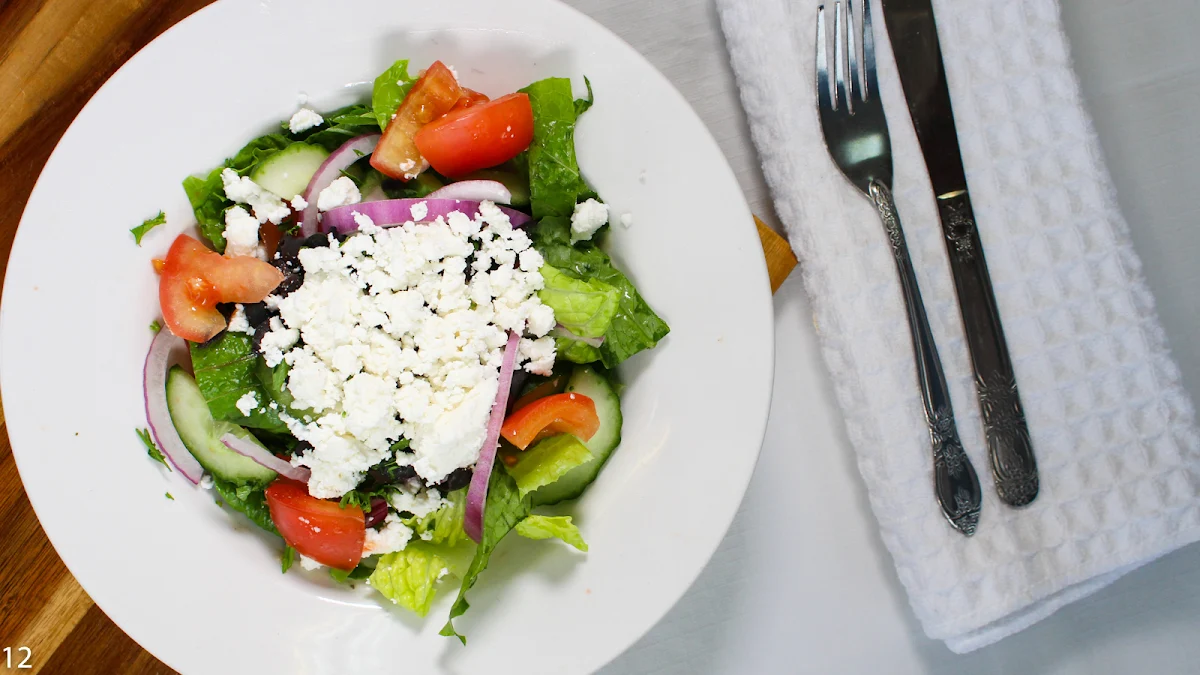 Greek Salad, BABAZ SHAWARMA London - The Original