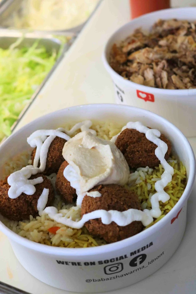 Kafta Kabab Rice Bowl, BABAZ SHAWARMA London - The Original