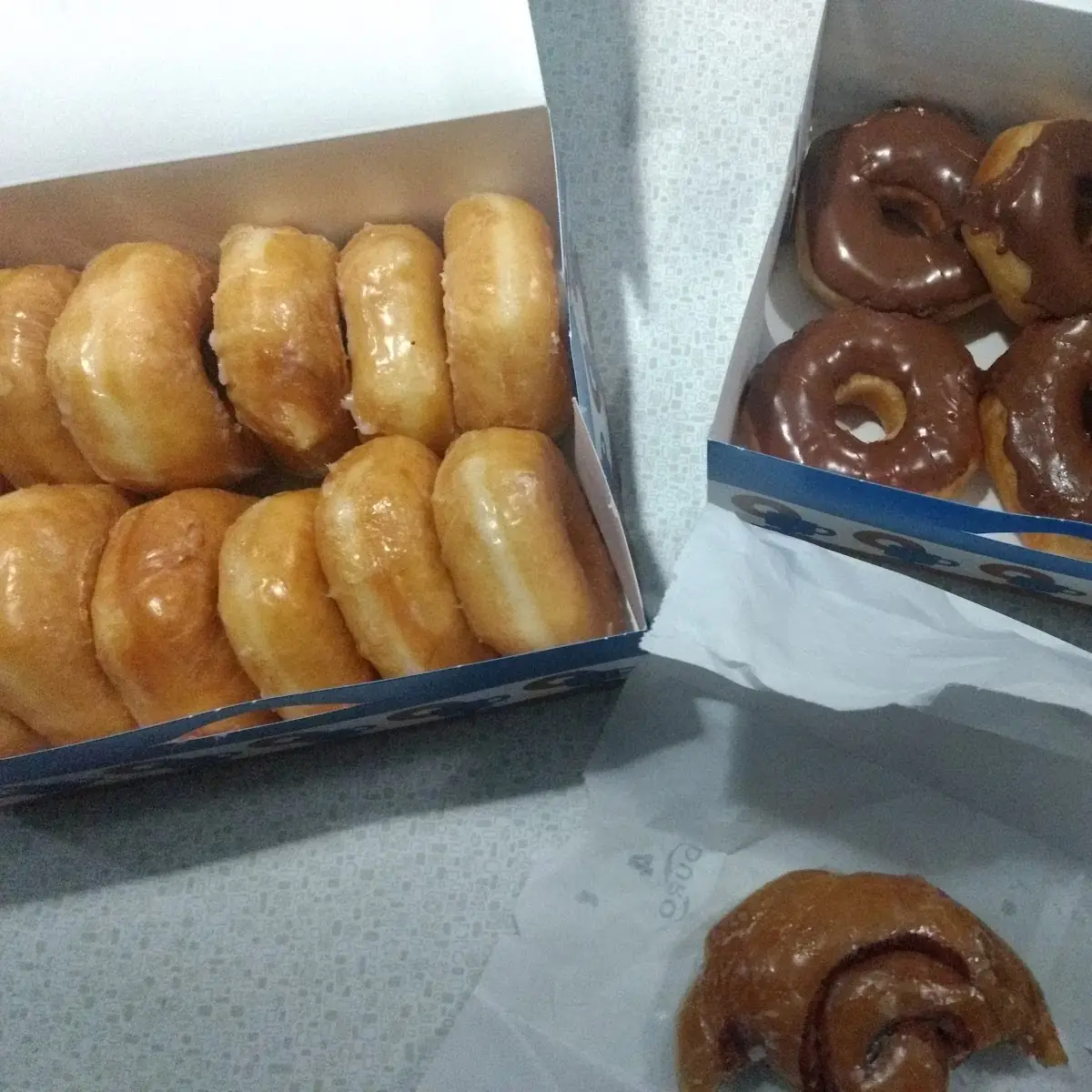 Glazed Donuts Chocolate Glazed Donuts