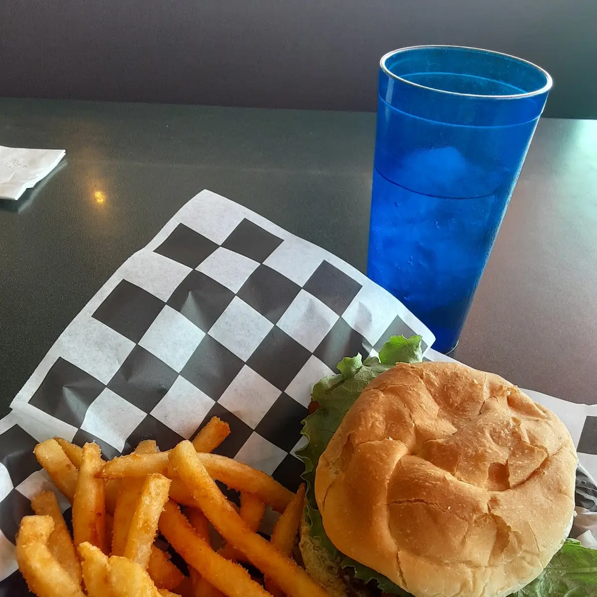 Blue Cheese and Bacon Burger