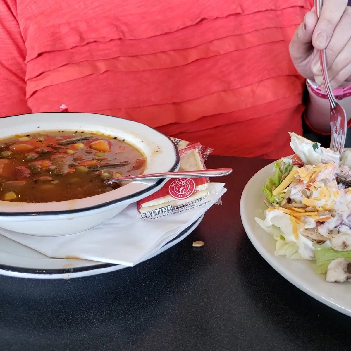 Soup and All-You-Can-Eat Salad Bar