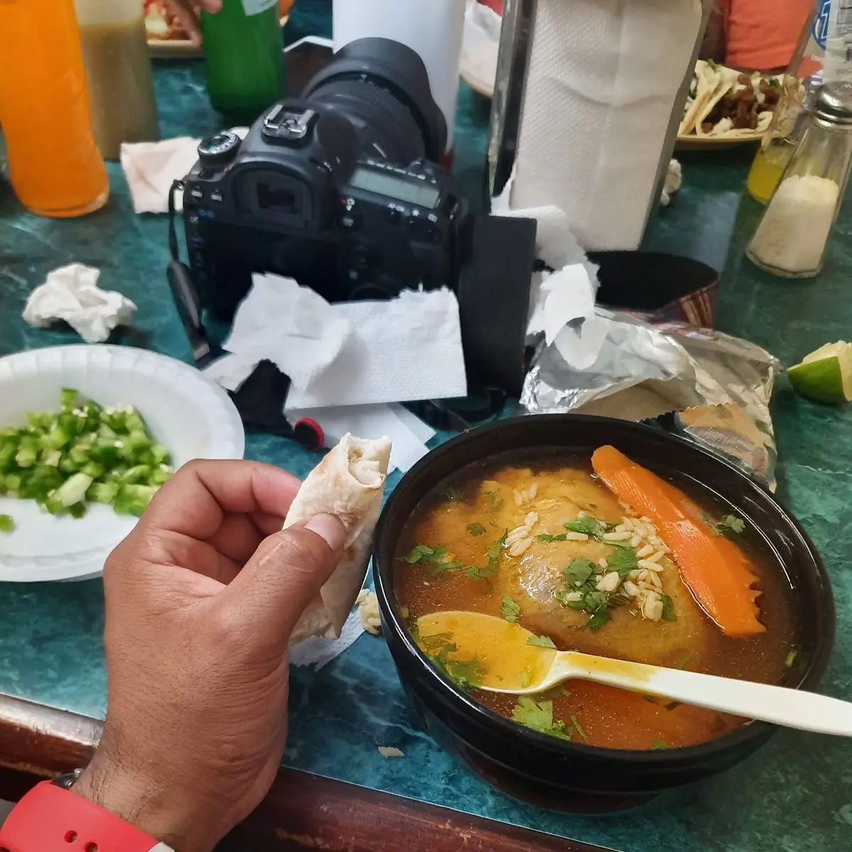 Caldo De Pollo Criollo