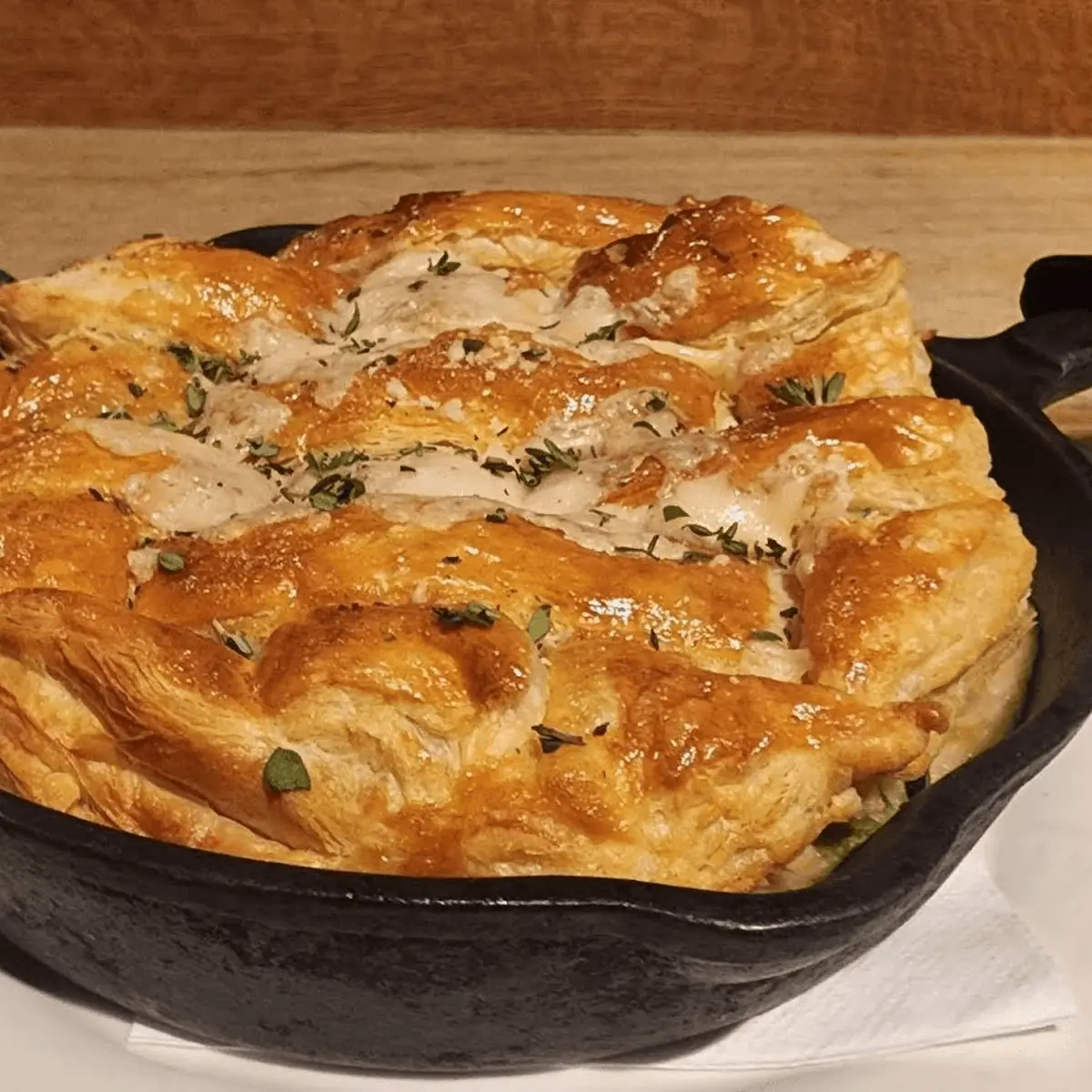 Smoked Chicken Pot Pie