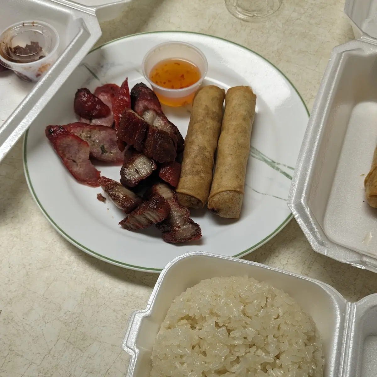 Among Egg Roll Side Pork Sausage