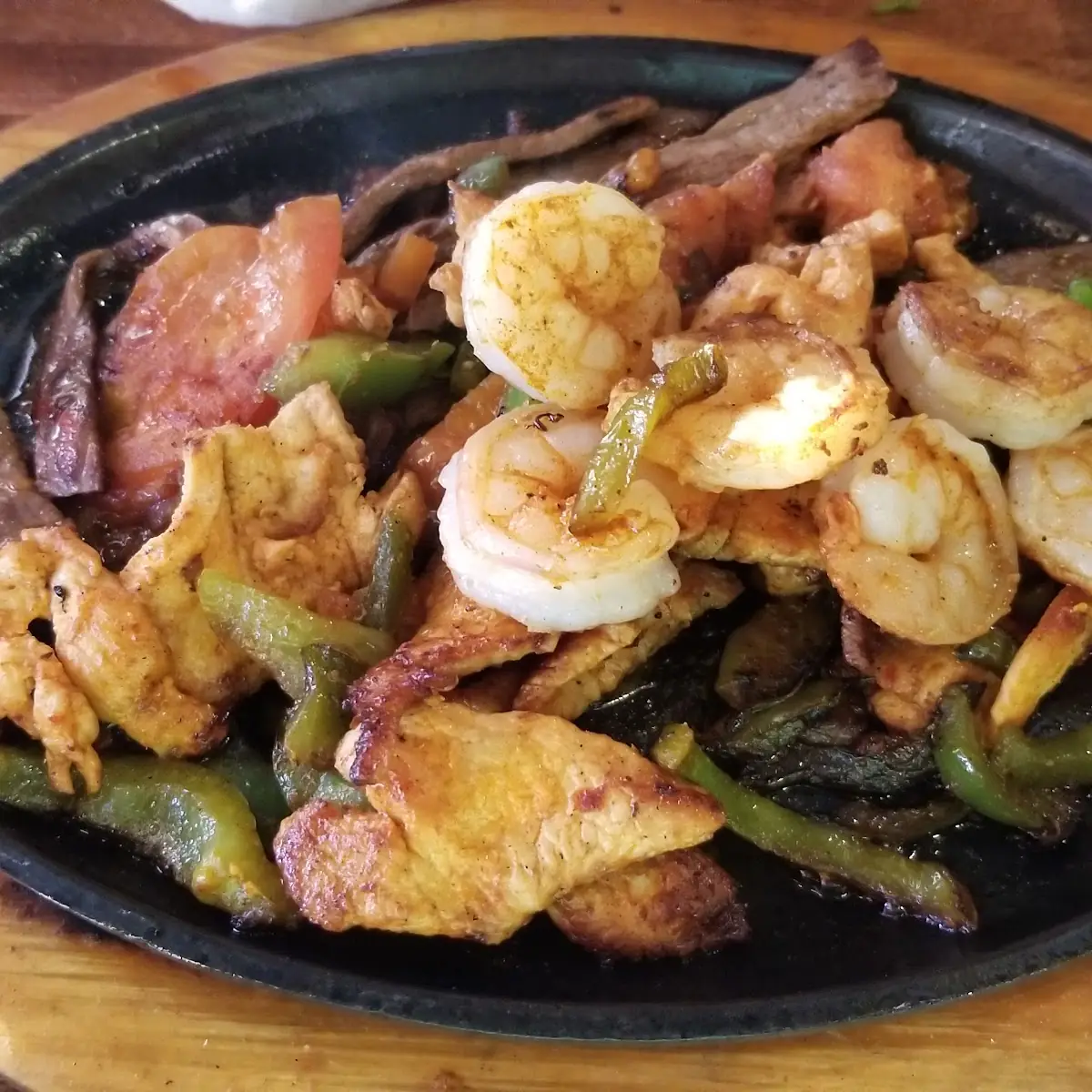 Shrimp Fajitas