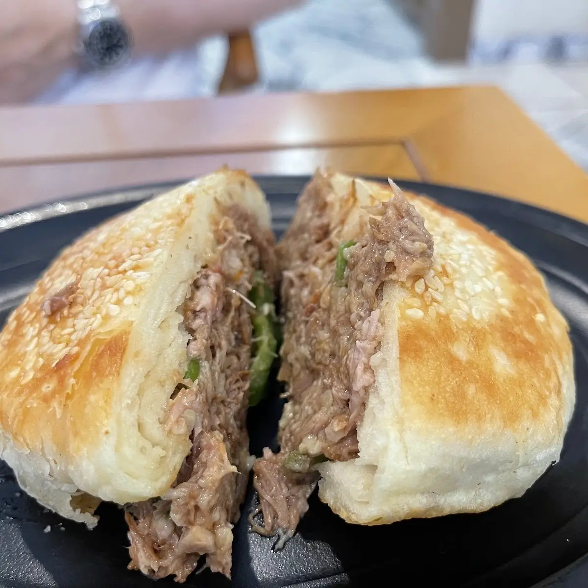 S3 Stewed Pork Burger