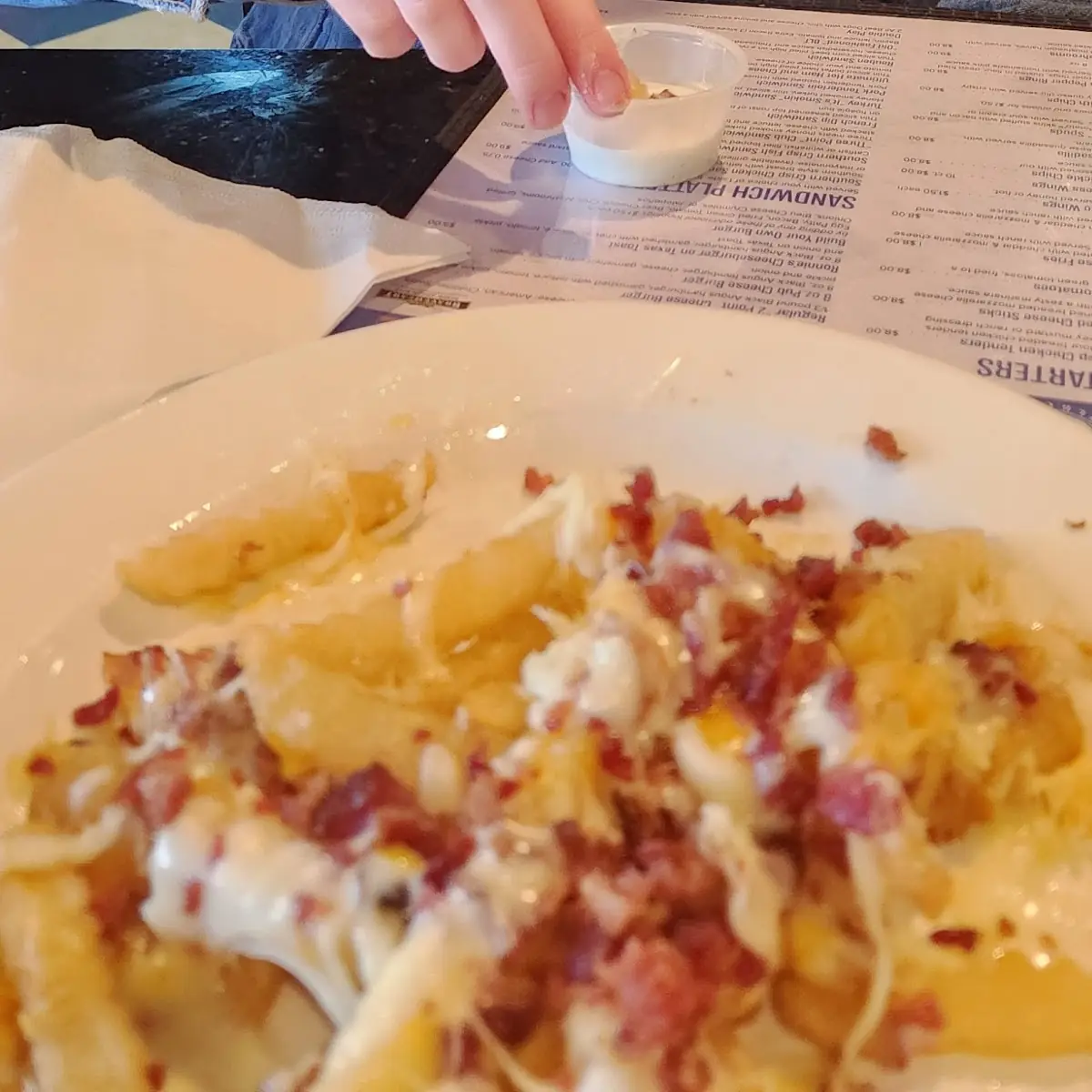 Ed Cheese Fries