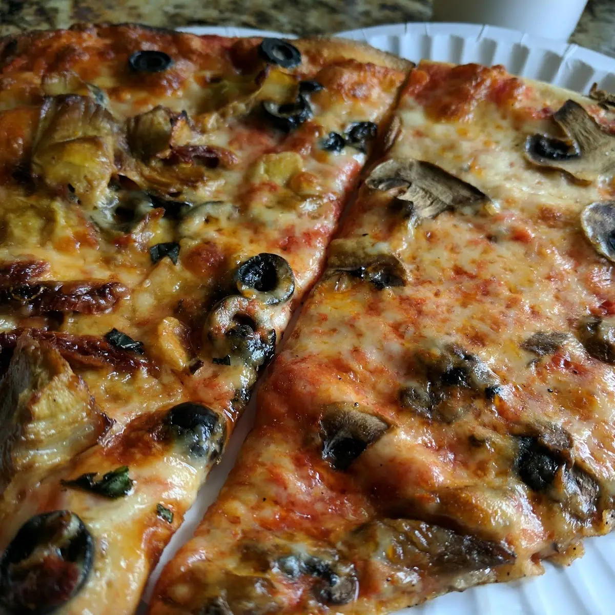 Mushroom Pizza Pie