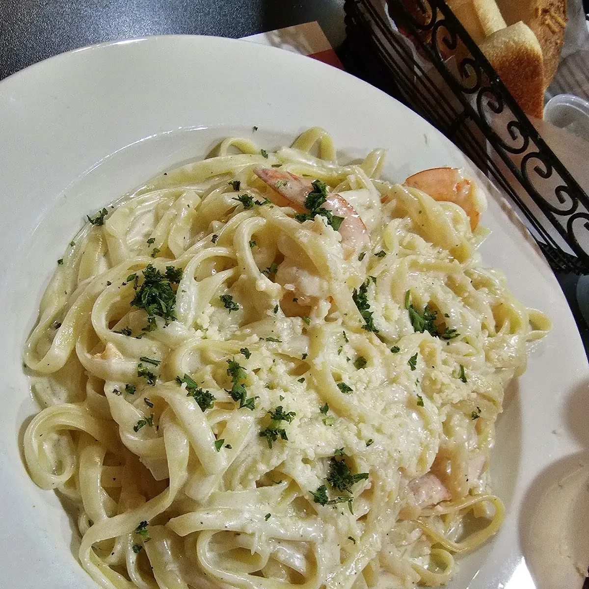 Shrimp Linguine