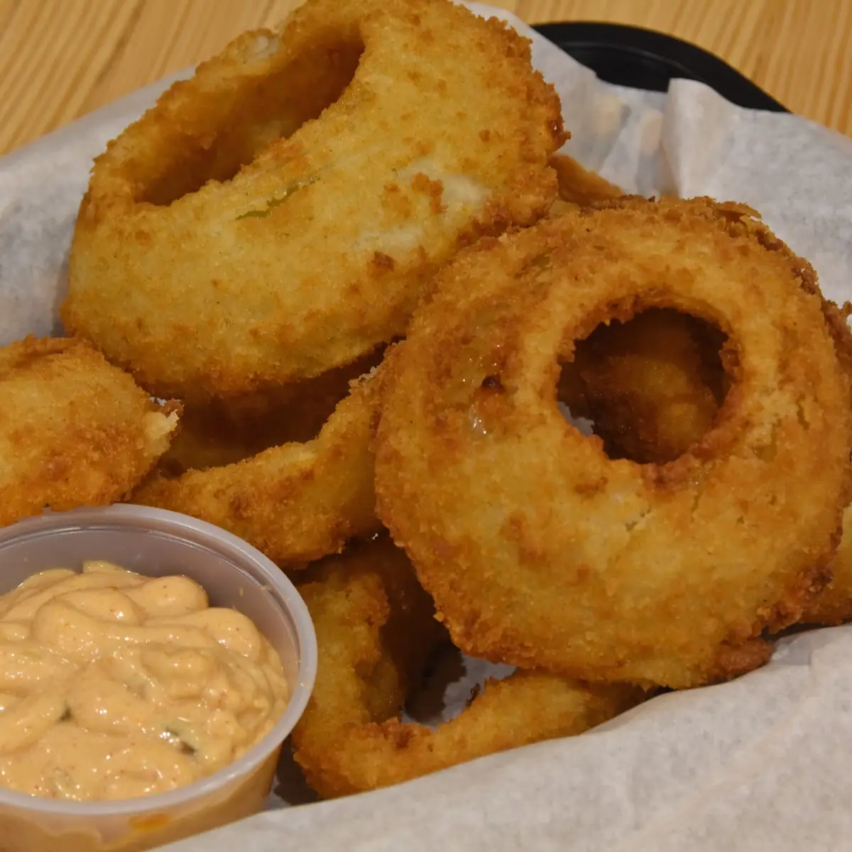 Hand-Breaded Onion Rings