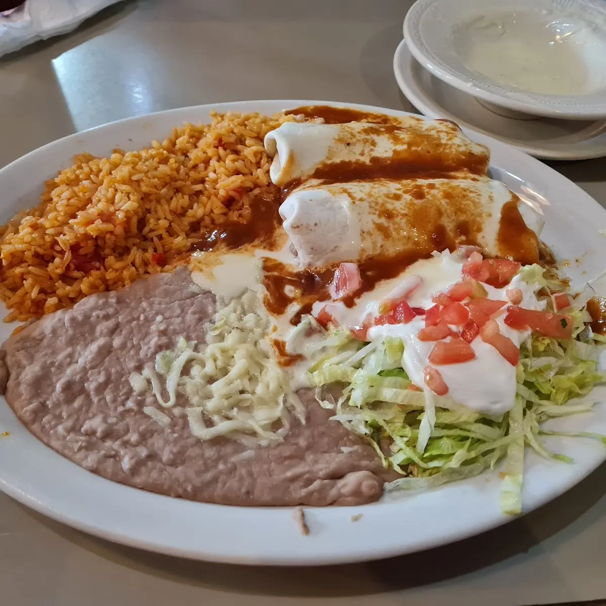 Taco Mexien Rice & Beans