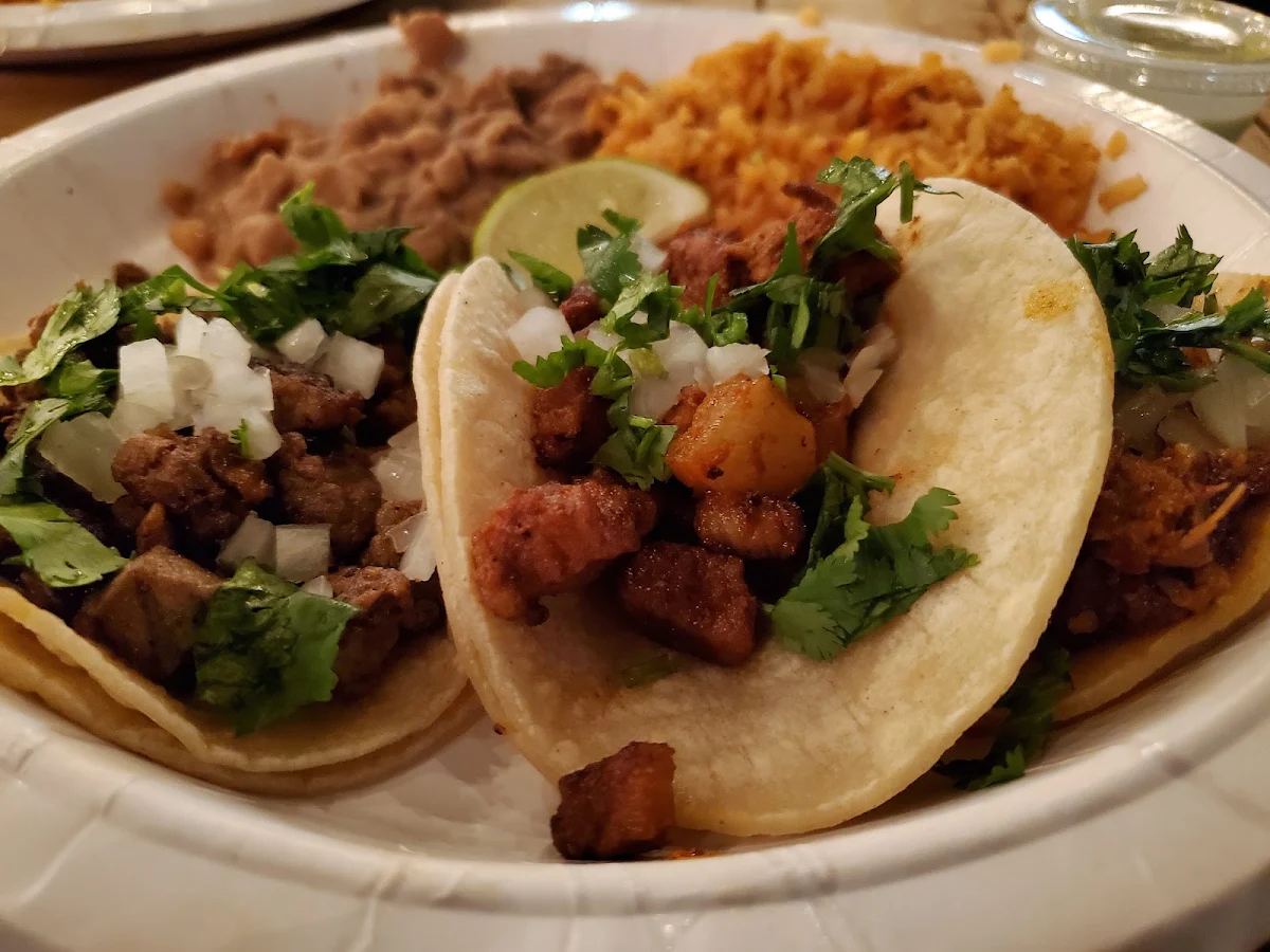 Birria and Al Pastor Tacos
