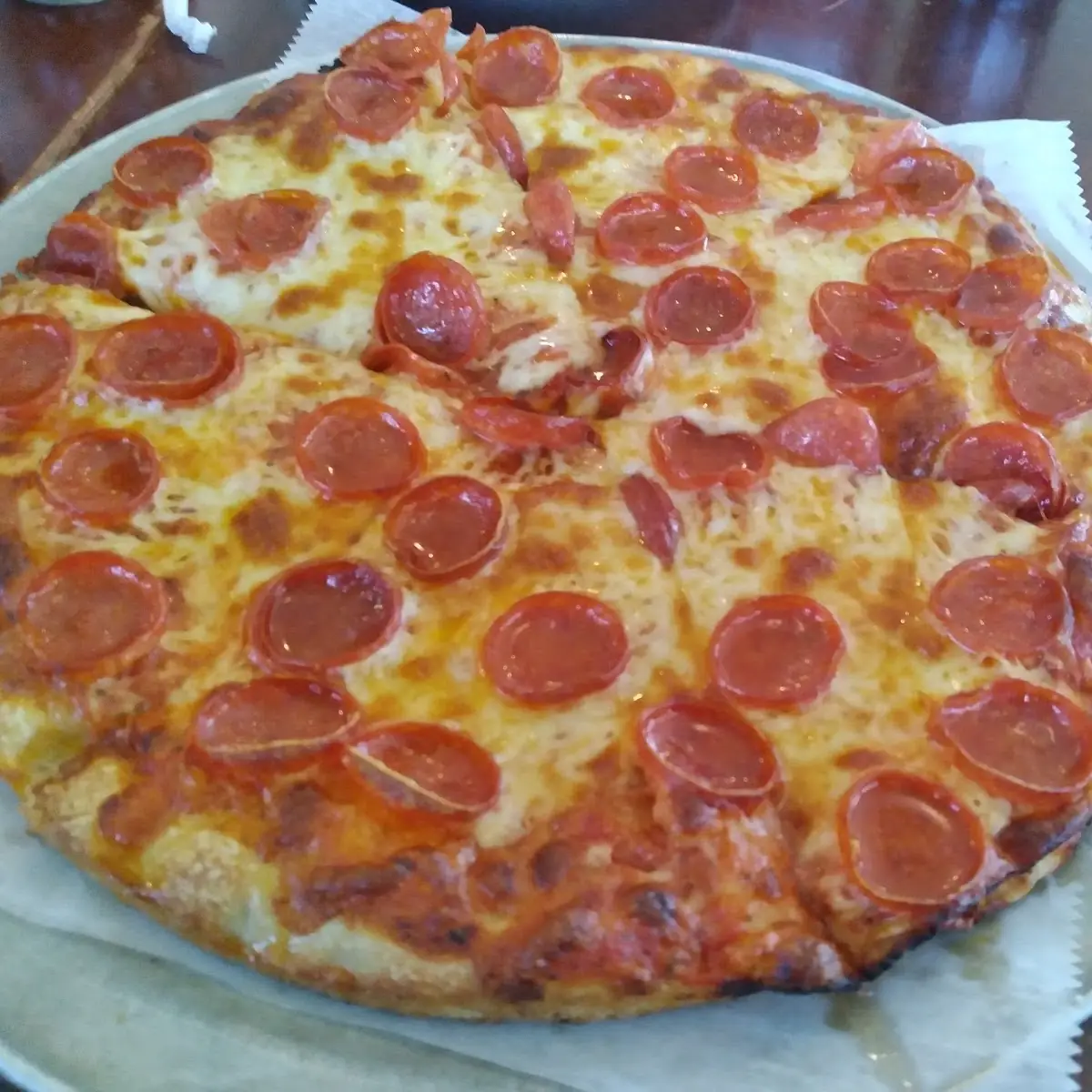Extra Cheese and Pepperoni Pizza