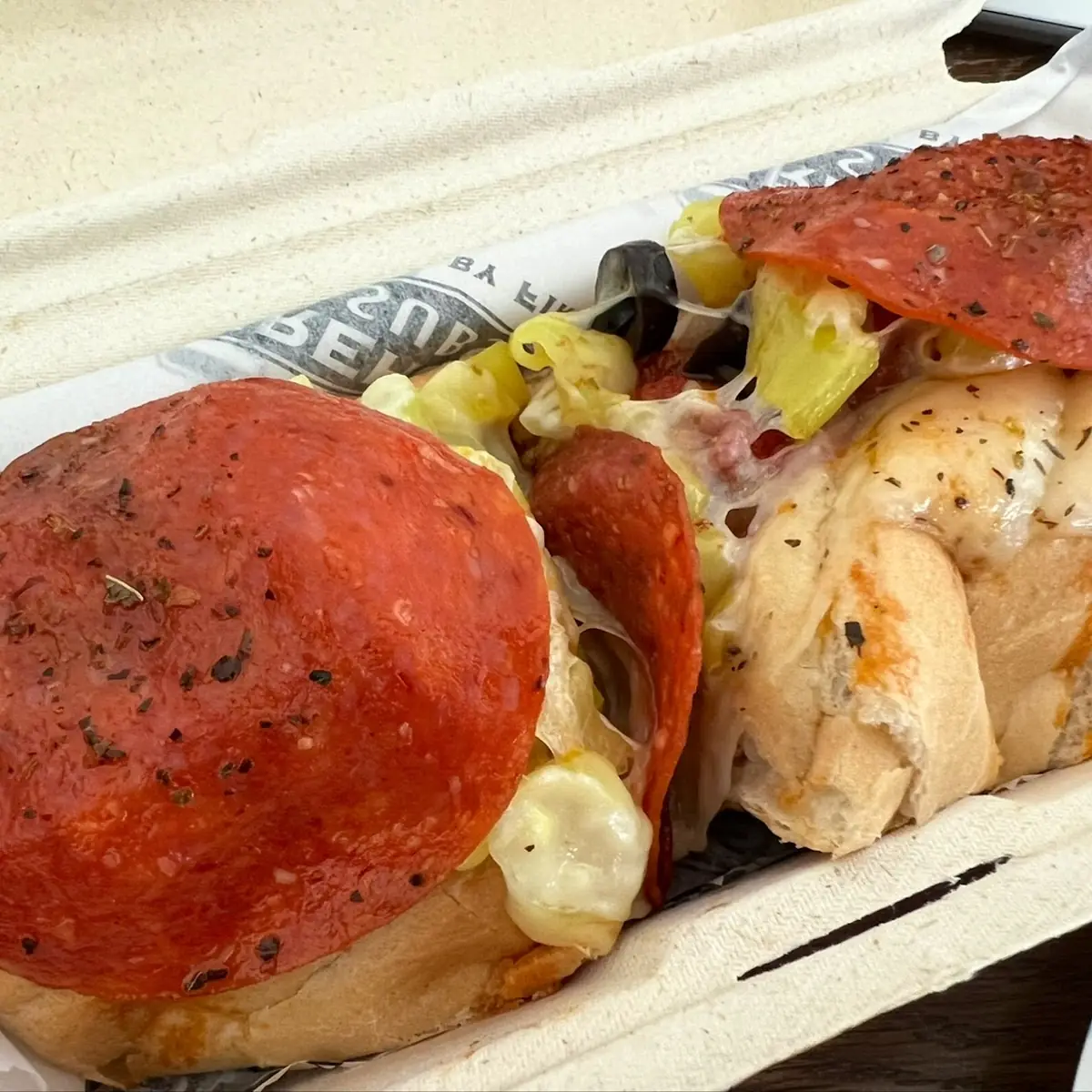Pepperoni Pizza Meatball Sub
