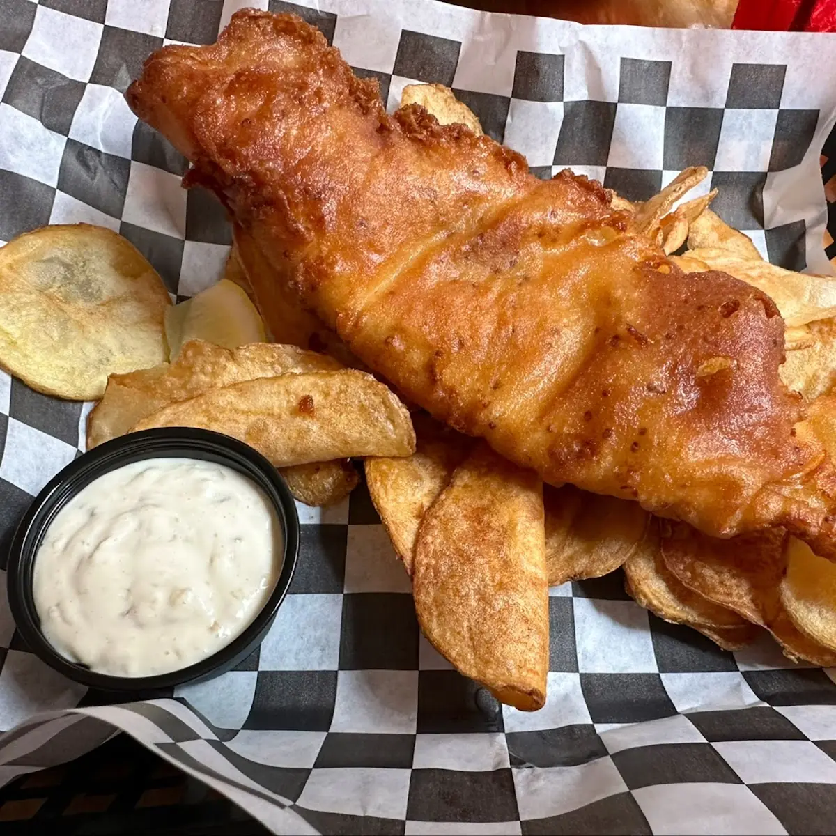 Beer Battered Fish & Chips