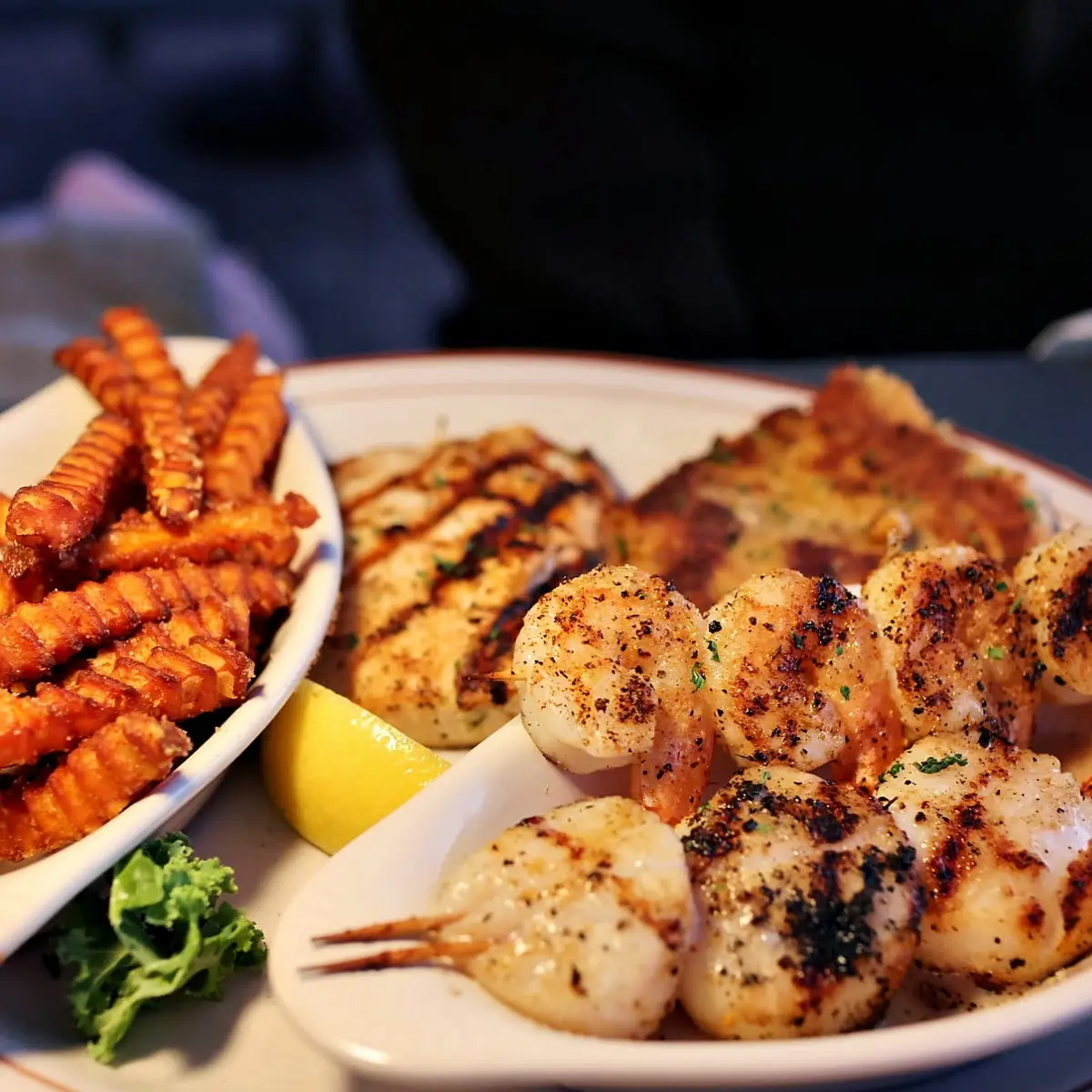 Aunt Kates Seafood Platter