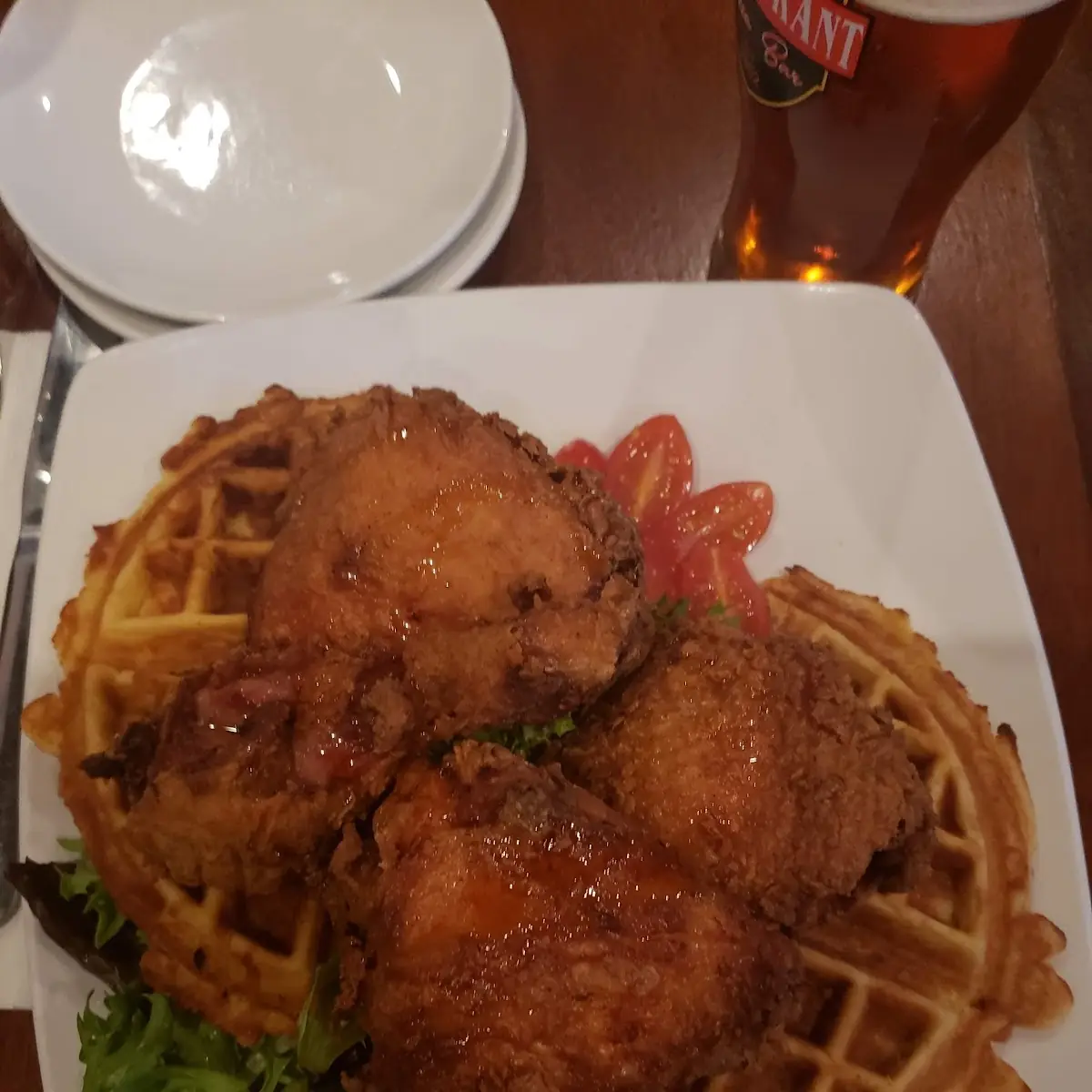 Chicken and Waffles