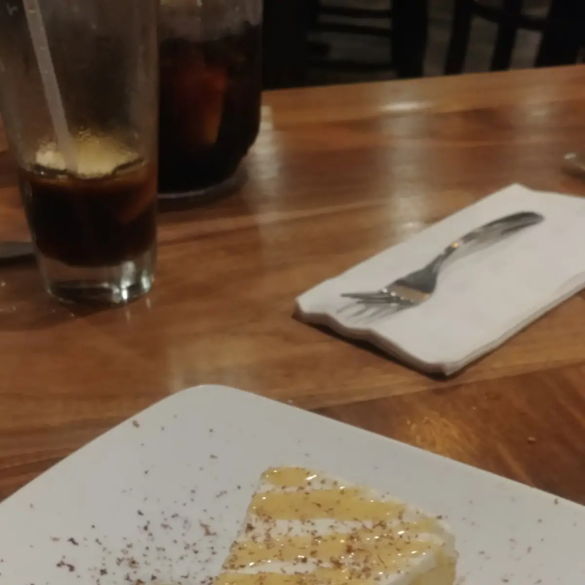 Dulce De Leche Cheesecake Slice