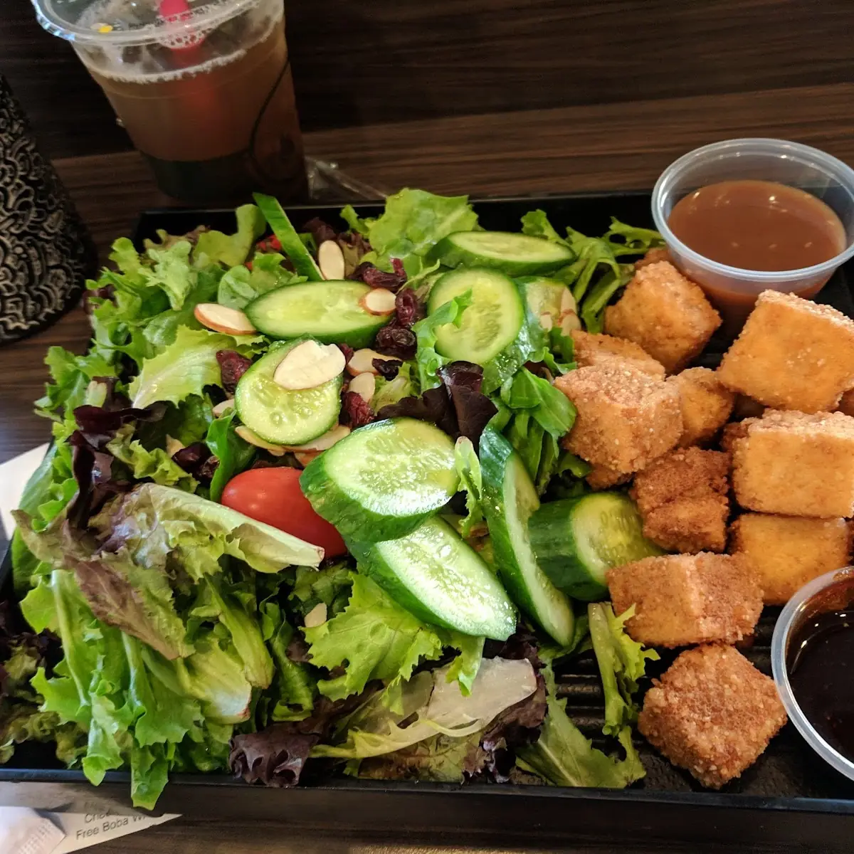Crispy Tofu Salad