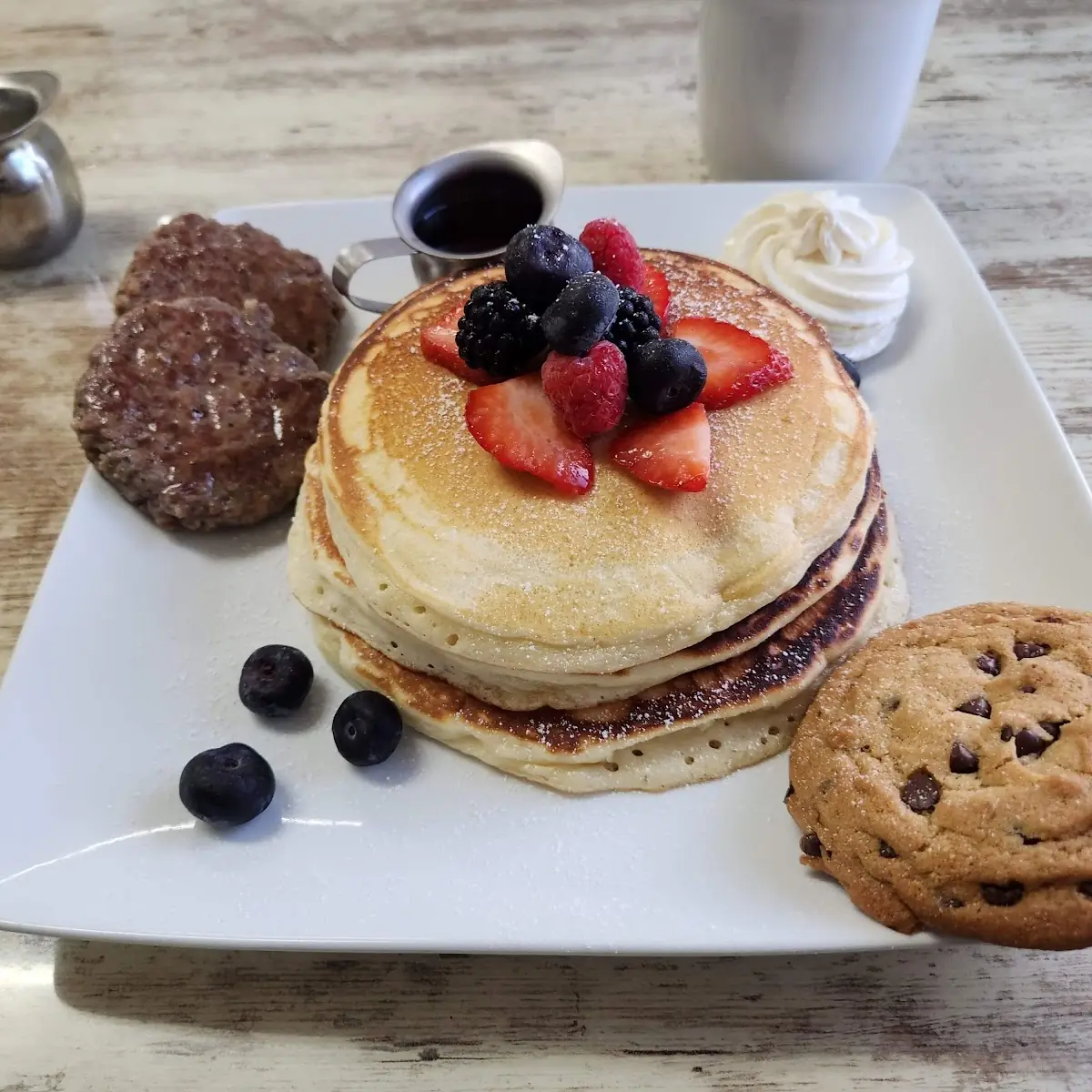 Pancakes and Sausage