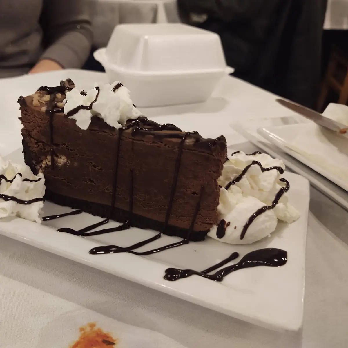 Chocolate Mousse Toffee Cake