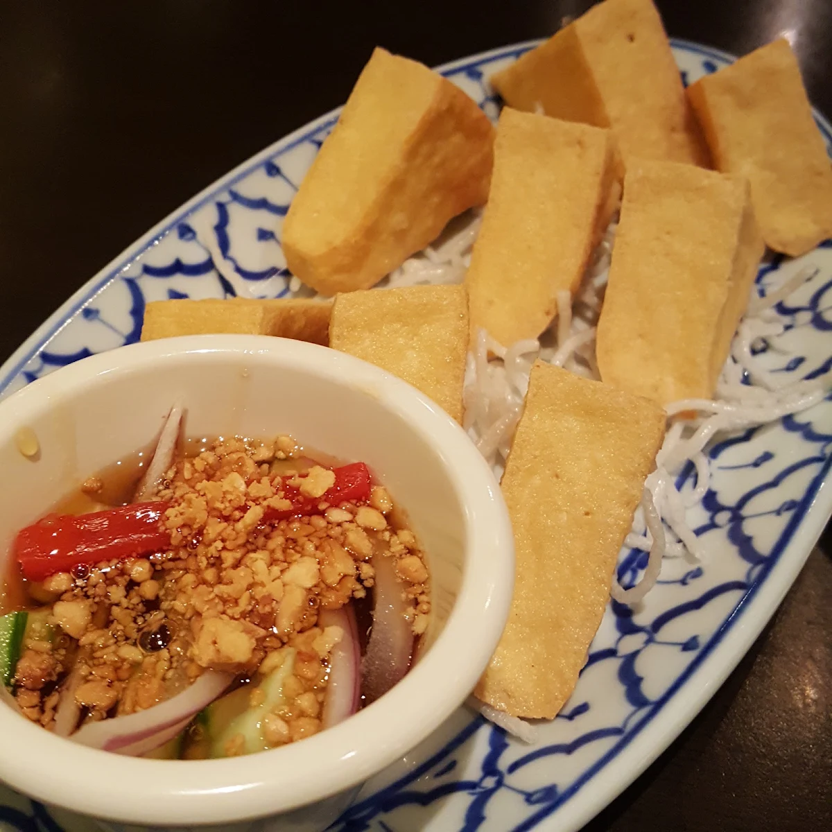 Deep Fried Tofu - Vegan 8