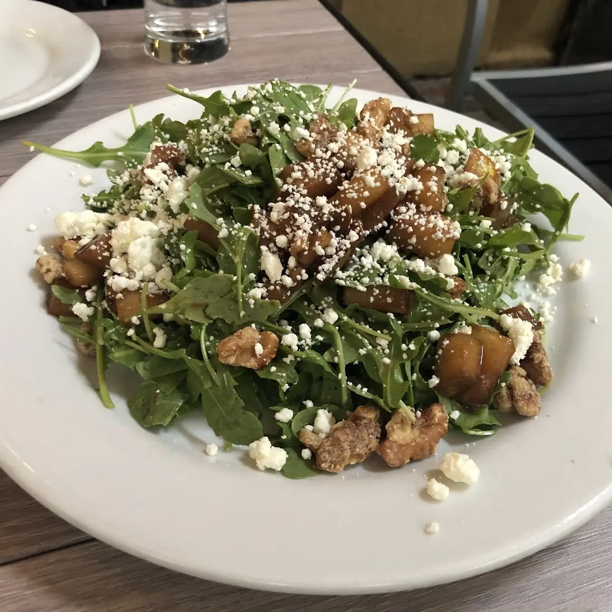 Grilled Pear Goat Cheese Salad