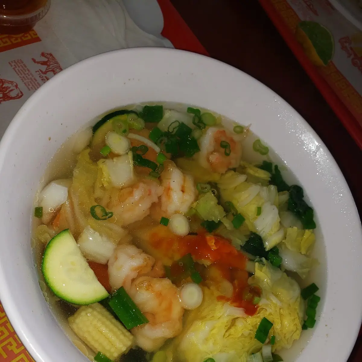 Shrimp Vegetable Soup