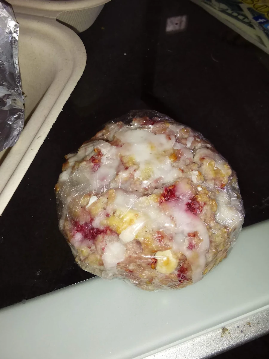 White Chocolate Raspberry Scone