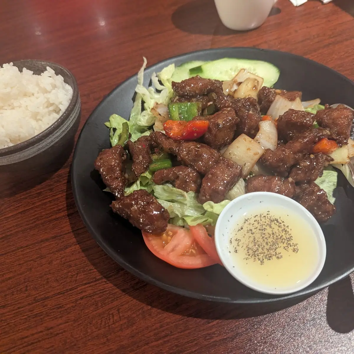 Wok Tossed Beef Steak Cubes
