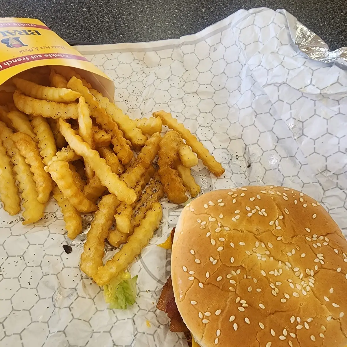 Bacon Cheeseburger Combo