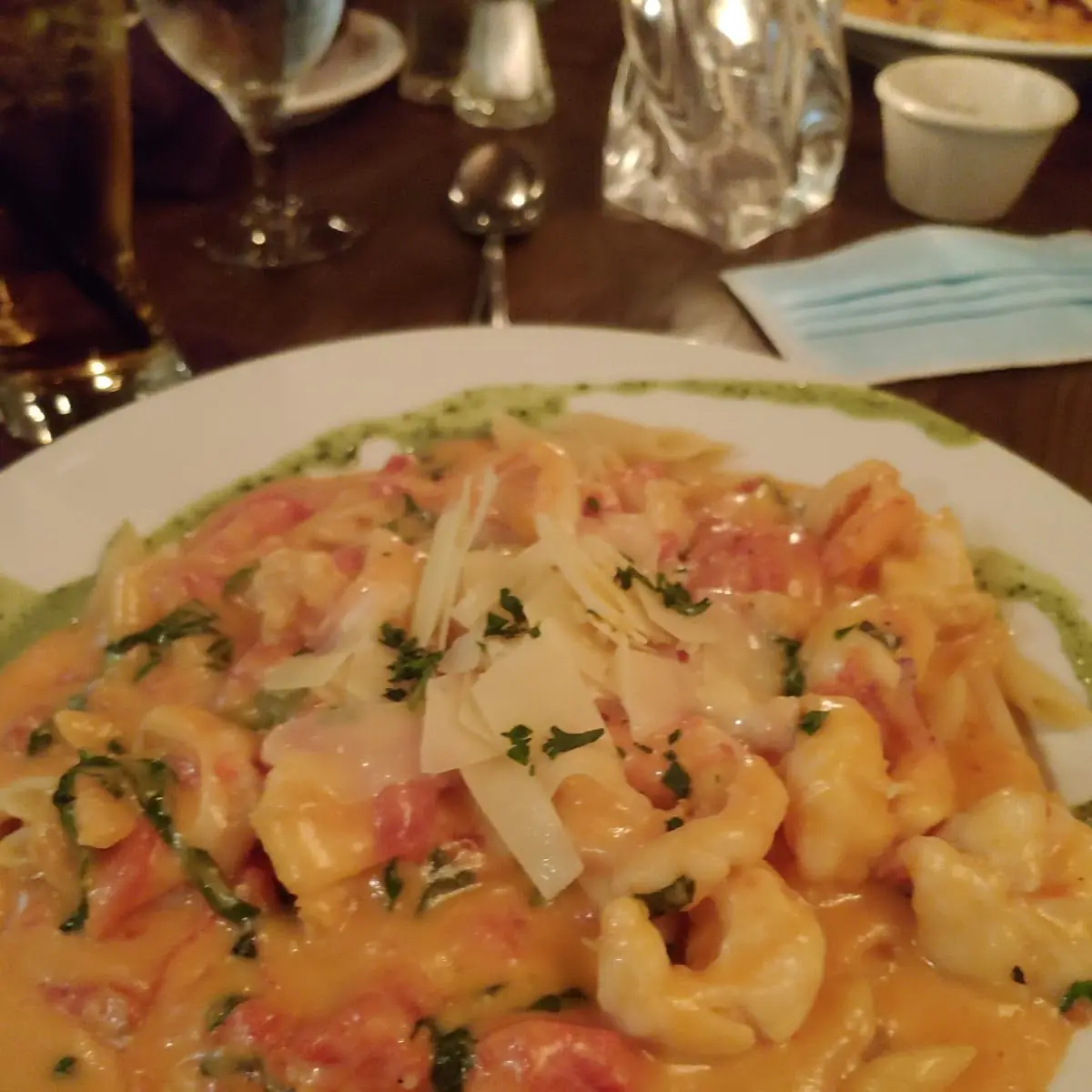 Shrimp Al Vodka Sauce