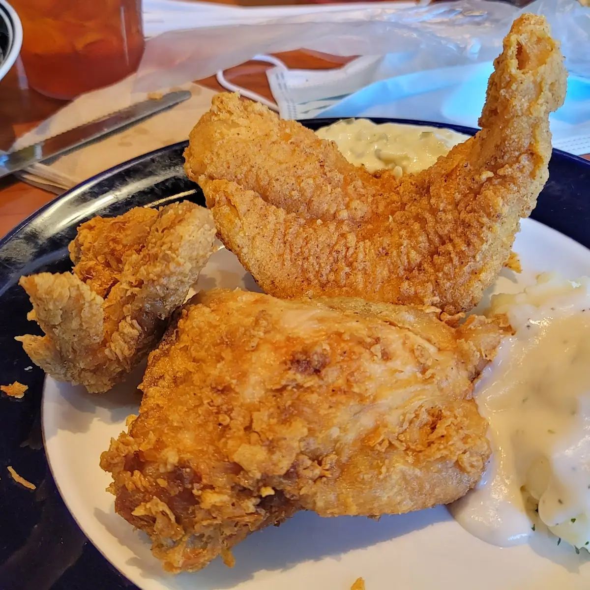 Catfish and Fried Chicken