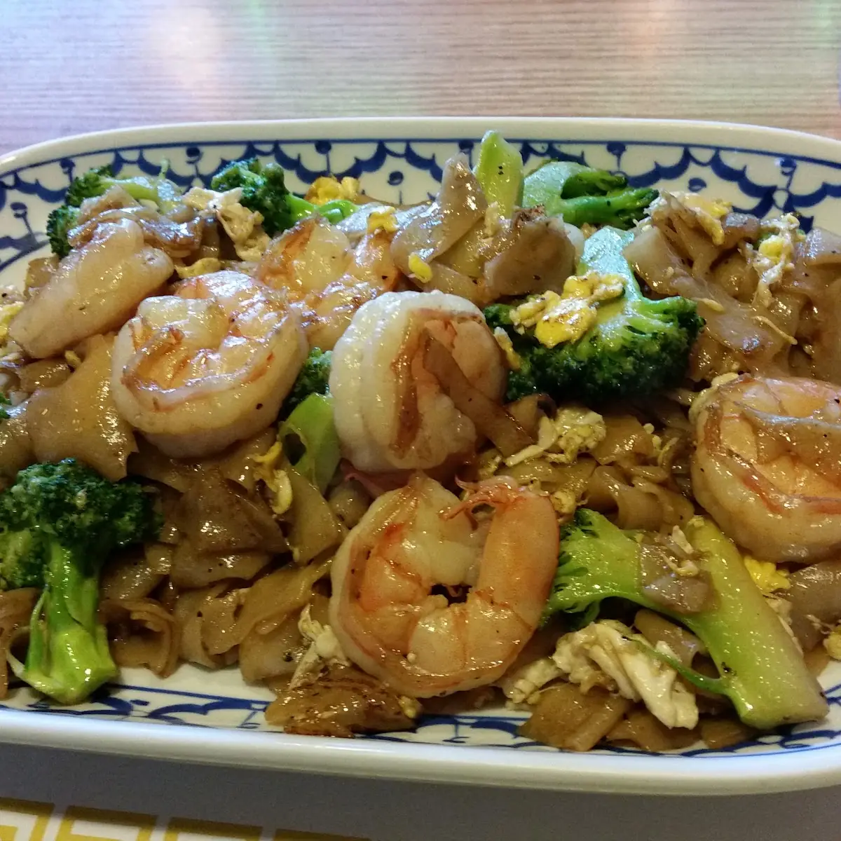 Pad See EW w Shrimp