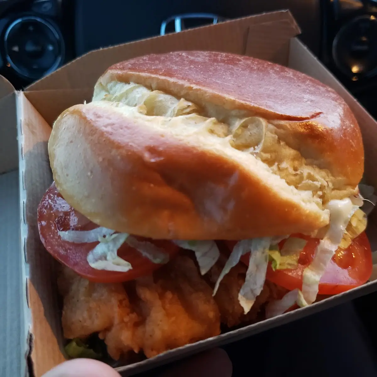 Deluxe Crispy Chicken Sandwich