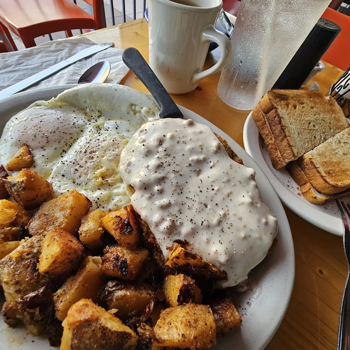 Country Breakfast & Corned Beef Hash