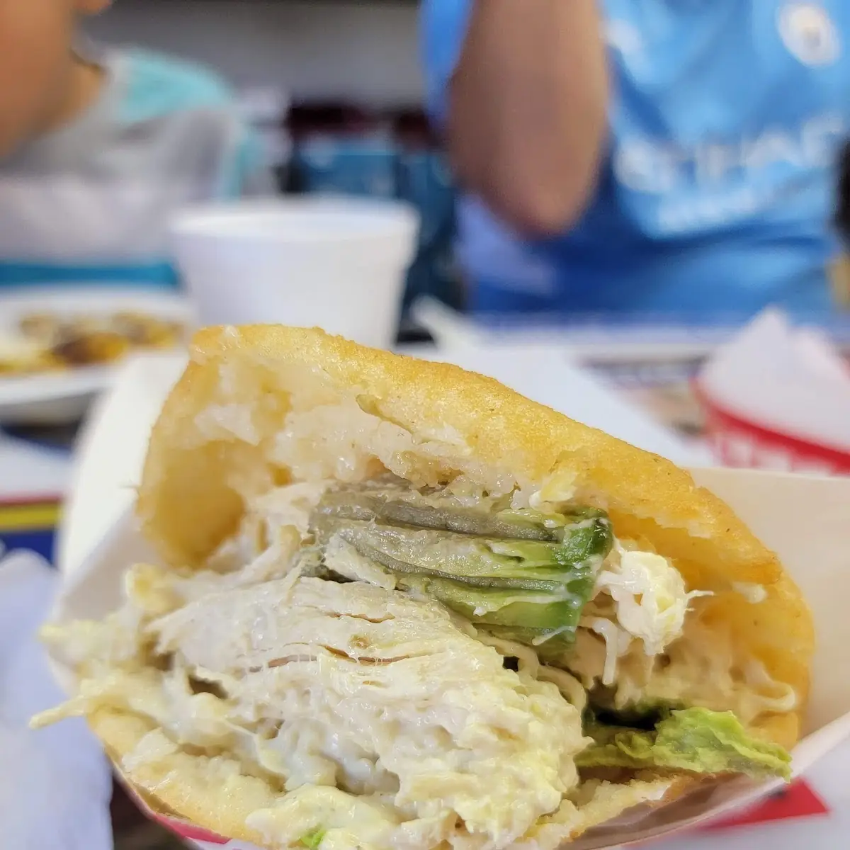Arepa Reina Peiada