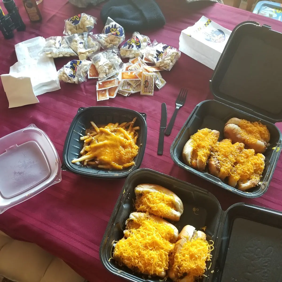 Hot Sauces Included