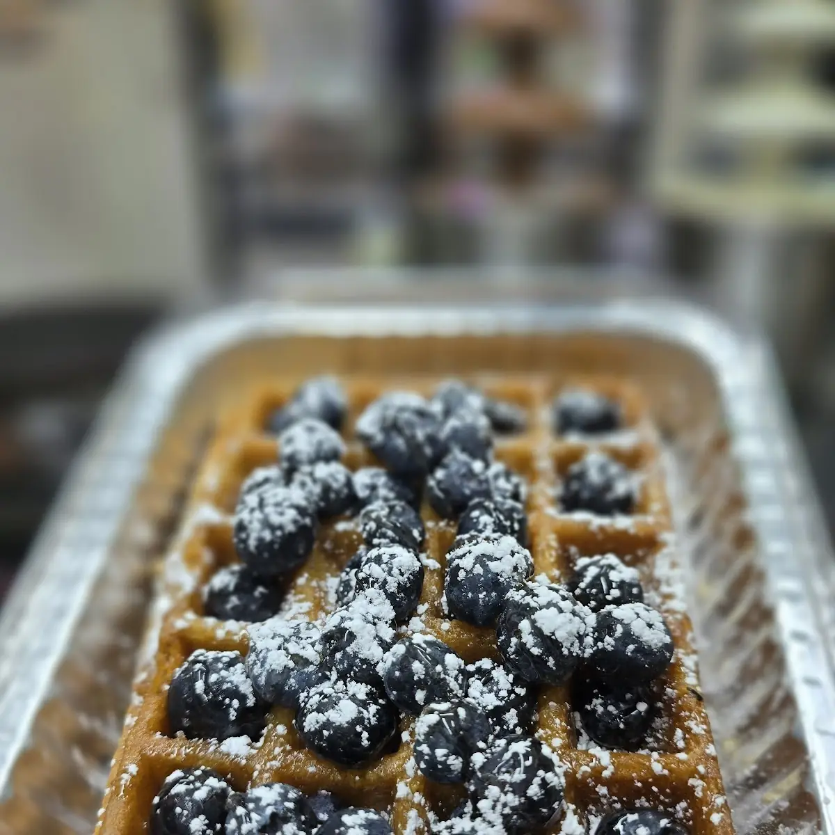 Waffle with Oreo Cookies