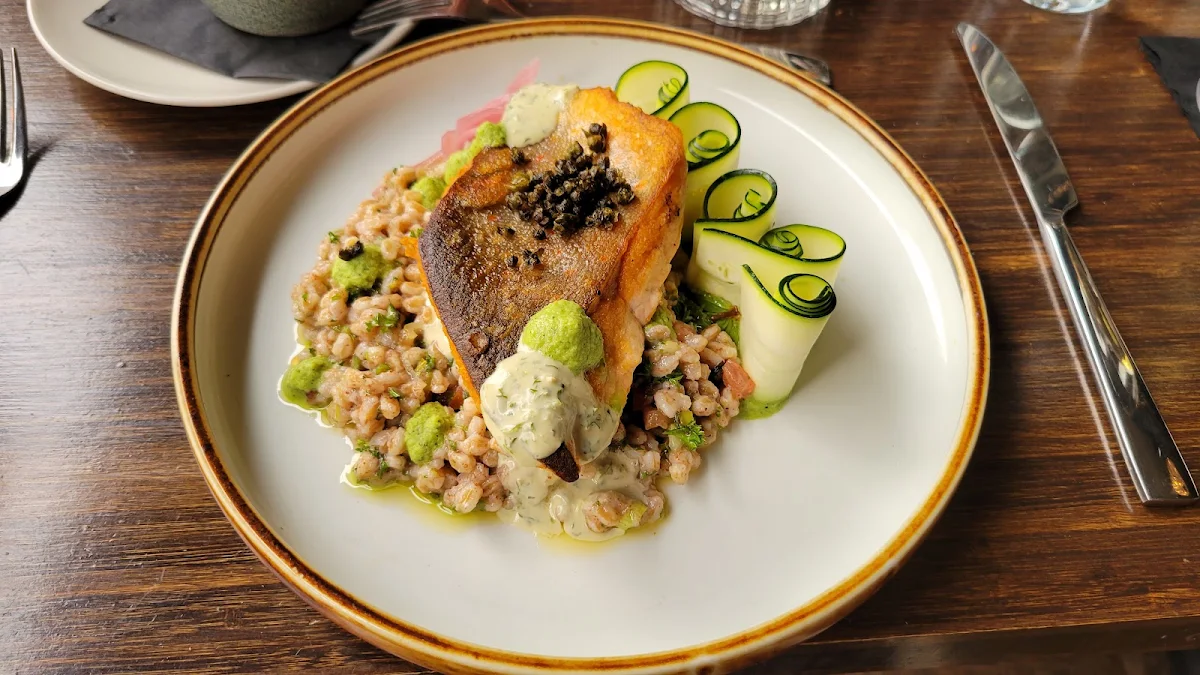 Halibut, Boxer - Albertan Kitchen & Bar