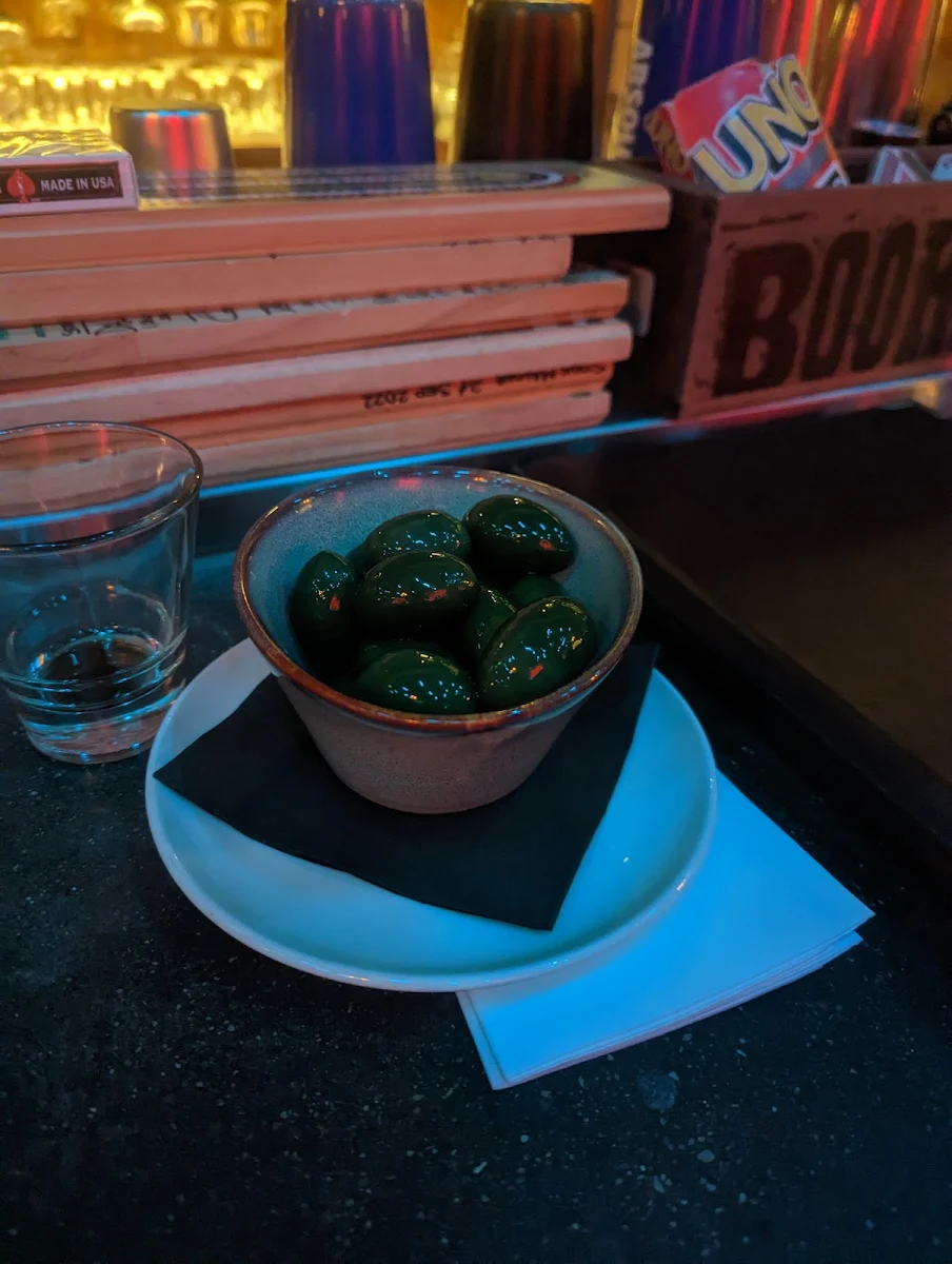 Marinated Olives GF Ve, Boxer - Albertan Kitchen & Bar